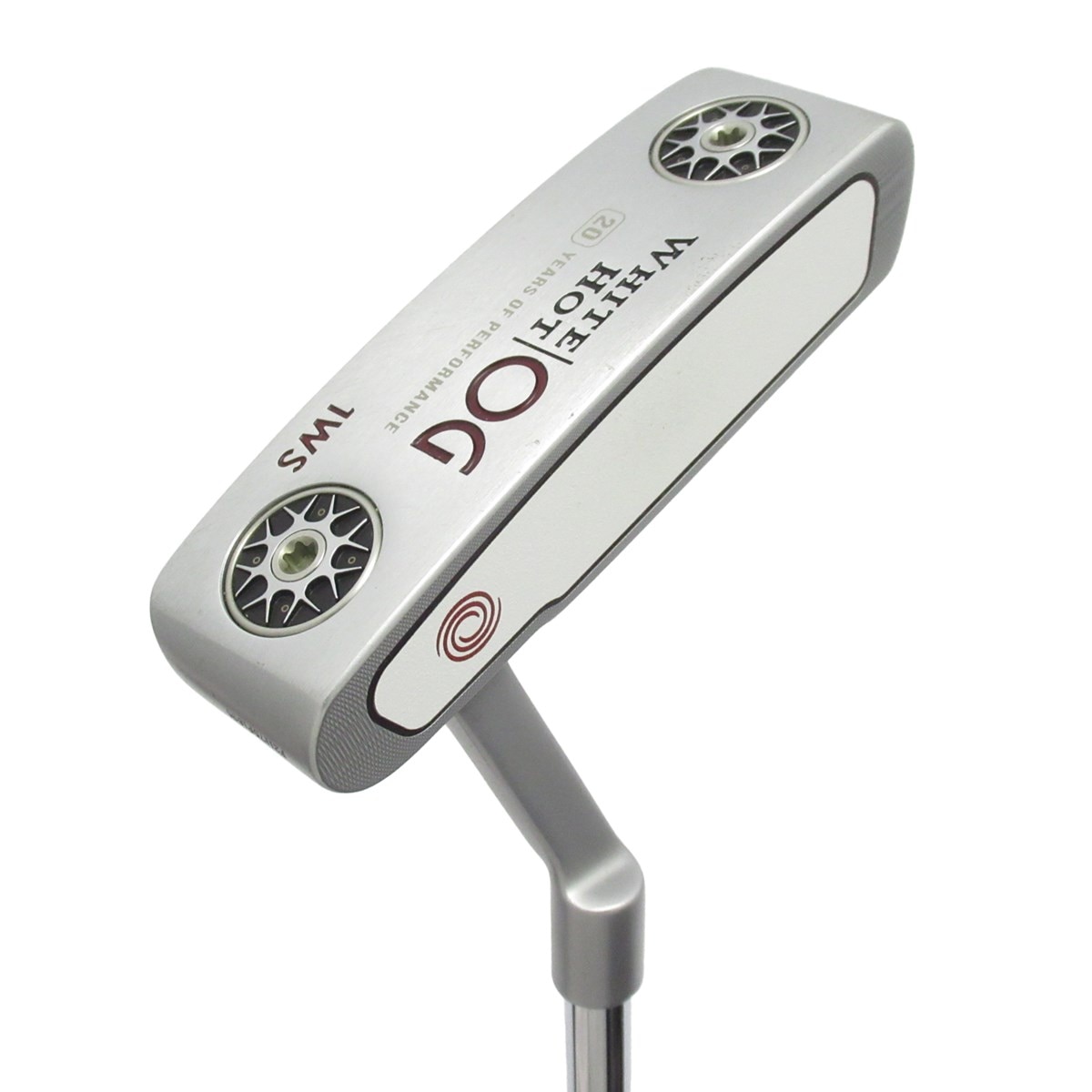 【中古ゴルフクラブ】オデッセイ　White Hot　ホワイトホット オージー #1WS パター スチールシャフト　シャフト：スチールシャフト 中古】ホワイトホット オージー #1WS SLシャフト装着 パター カーボン