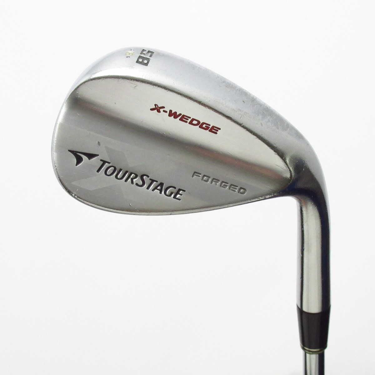 中古】X-WEDGE フォージド ウェッジ スチールシャフト 58-08 判別不能