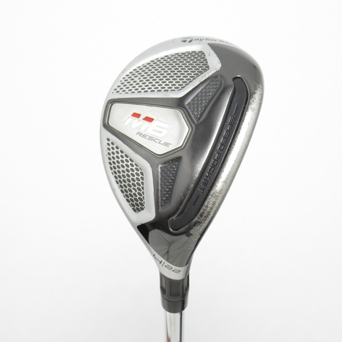 【中古ゴルフクラブ】テーラーメイド　M6　M6 RESCUE ユーティリティ REAX 85 JP　シャフト：REAX 85 JP 中古】M6 RESCUE ユーティリティ REAX 85 JP 22 S D(ユーティリティ