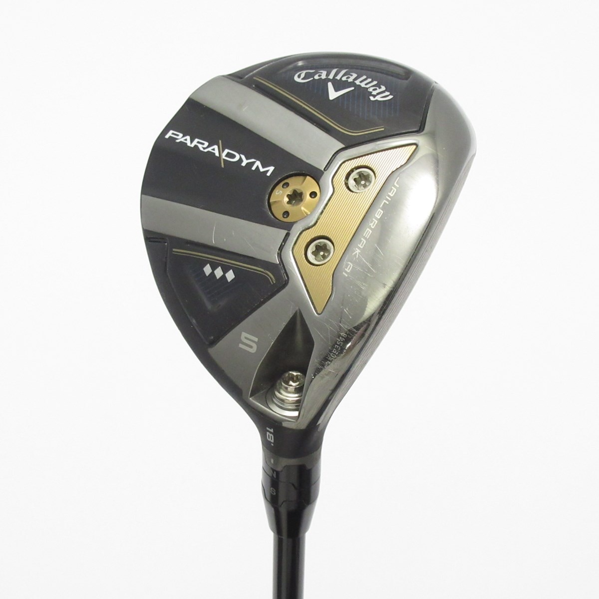 ツアー支給品　TCシリアル　中古パラダイムトリプルダイヤモンド　5w 18度 値下ツアー支給品 TCシリアル 中古パラダイムトリプルダイヤモンド 5w