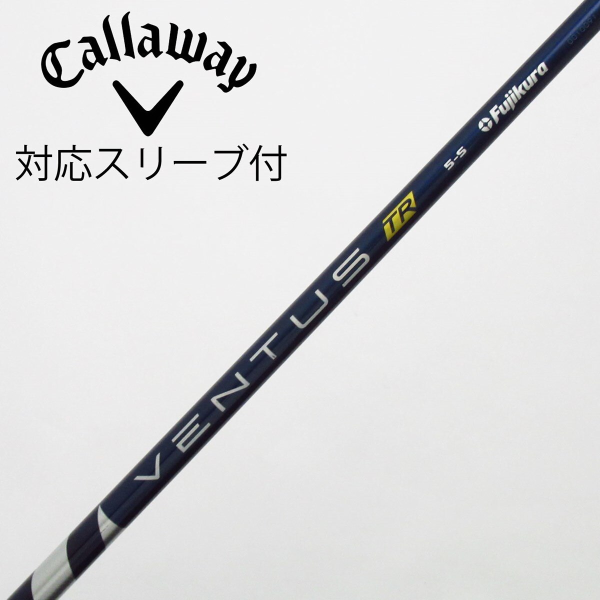 中古】VENTUS TR BLUE(VELOCOREあり) ドライバー用_スリーブ付 VENTUS