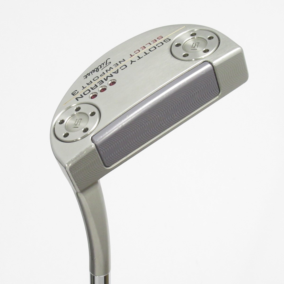 中古】セレクト ニューポート 3 2018 パター スチールシャフト 計測