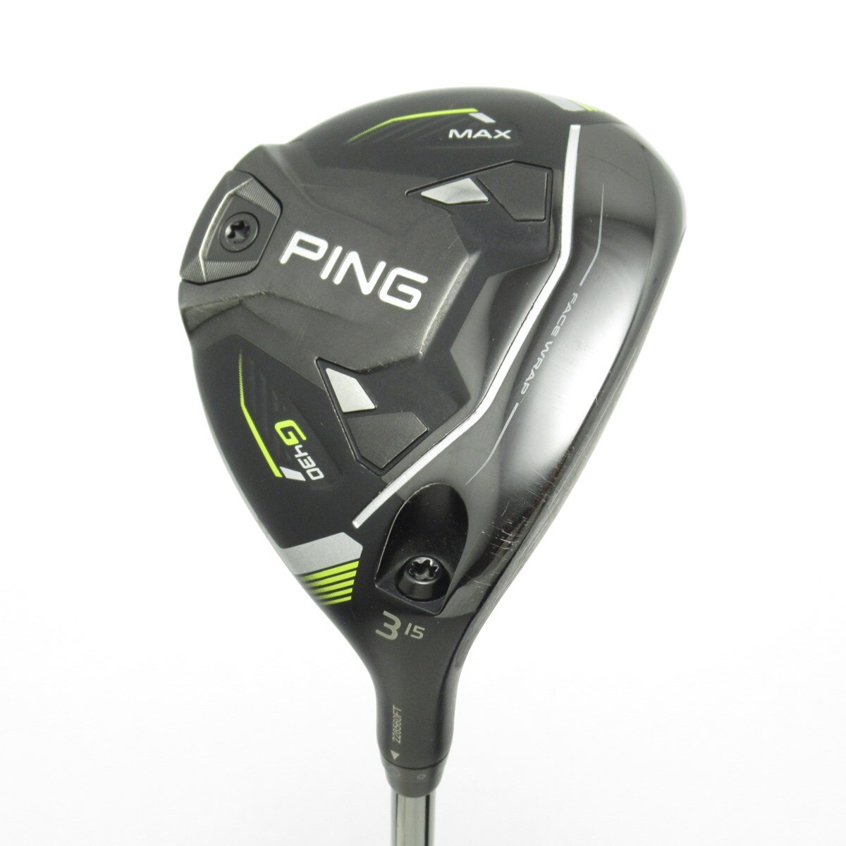 【中古ゴルフクラブ】ピン　G430　G430 MAX フェアウェイウッド PING TOUR 2.0 CHROME 65　シャフト：PING TOUR 2.0 CHROME 65 中古】G430 MAX フェアウェイウッド PING TOUR 2.0 CHROME 65 15 S CD