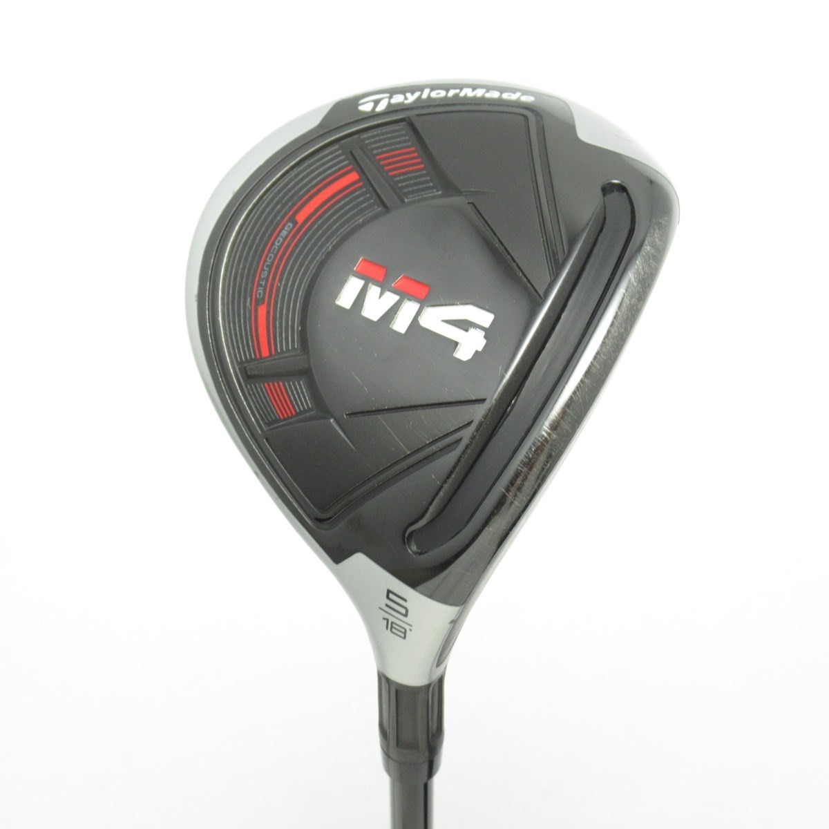 【中古ゴルフクラブ】テーラーメイド　M4　M4(2021) フェアウェイウッド ATMOS RED 5　シャフト：ATMOS RED 5 中古】M4(2021) フェアウェイウッド ATMOS RED 5 18 R CD(フェアウェイ