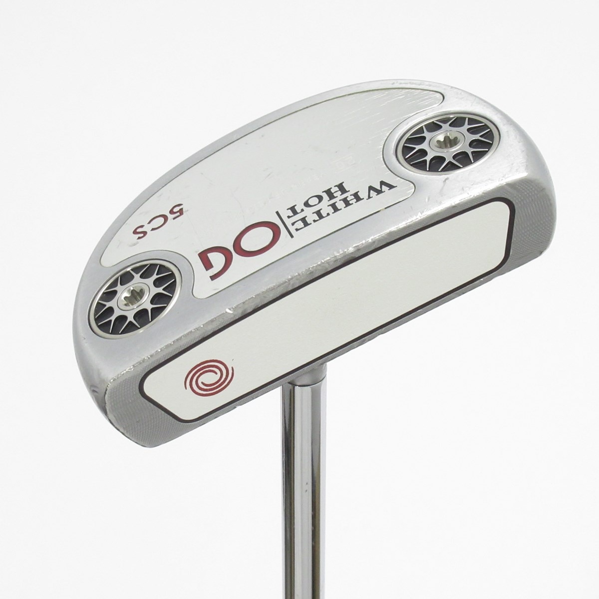 中古】ホワイトホット オージー #5CS パター スチールシャフト 計測