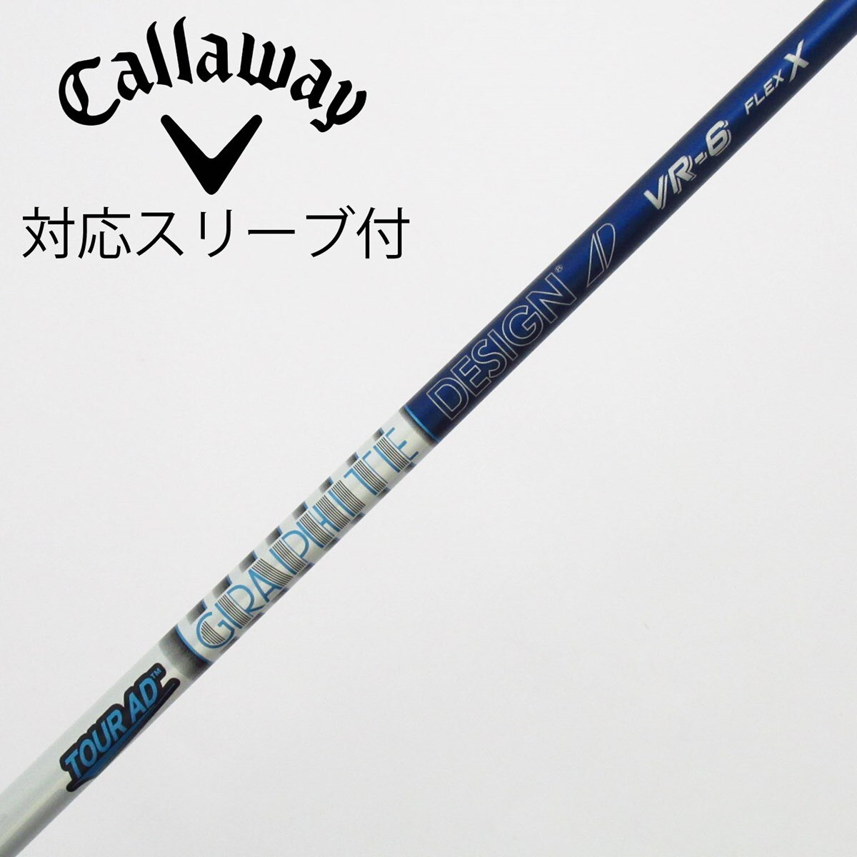 中古】Tour AD VR ドライバー用_スリーブ付 Tour AD VR-6 X C(シャフト
