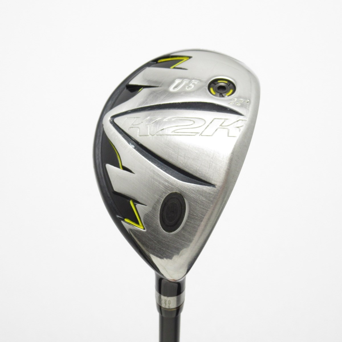 【中古ゴルフクラブ】キャスコ　KASCO　K2K ONE LENGTH ユーティリティ ATTAS MB HY 55　シャフト：ATTAS MB HY 55 中古】K2K ONE LENGTH ユーティリティ ATTAS MB HY 55 22 R CD