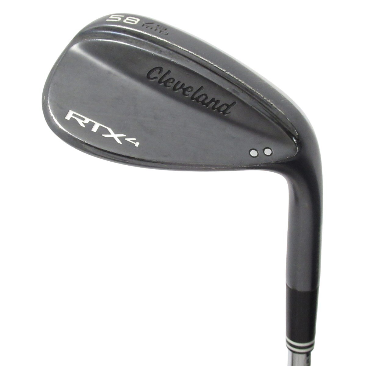 中古】RTX4 ブラックサテン仕上げ ウェッジ スチールシャフト 58-09
