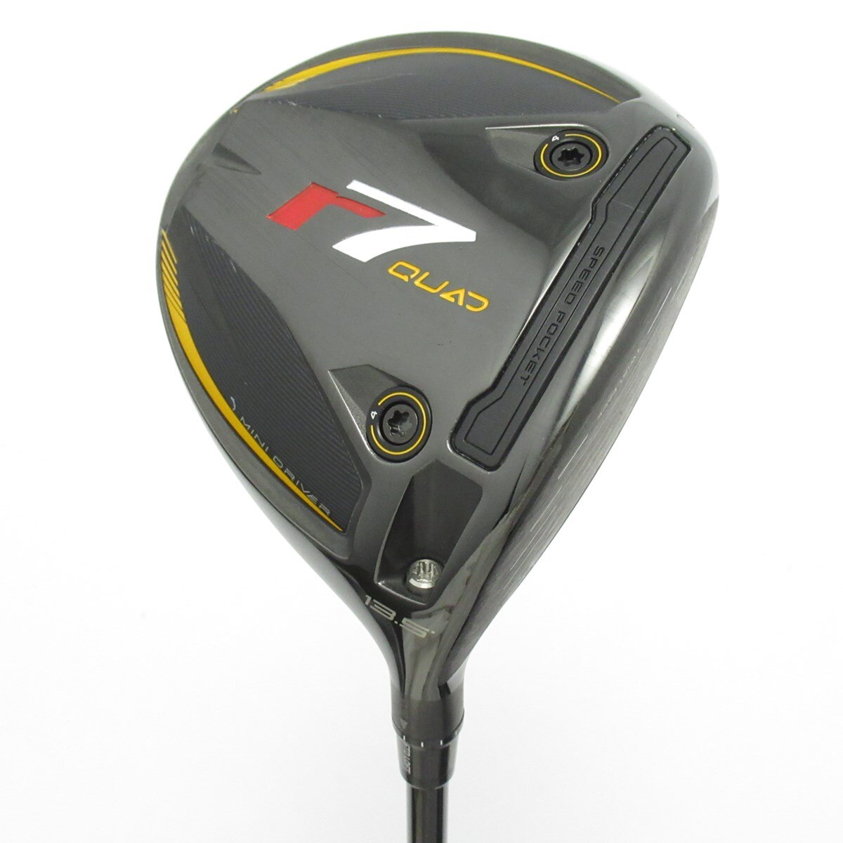 【中古ゴルフクラブ】テーラーメイド　R7　r7 QUAD MINI ドライバー r7 QMD Diamana SILVER TM55　シャフト：r7 QMD Diamana SILVER TM55 中古】r7 QUAD MINI ドライバー r7 QMD Diamana SILVER TM55 13.5 S CD