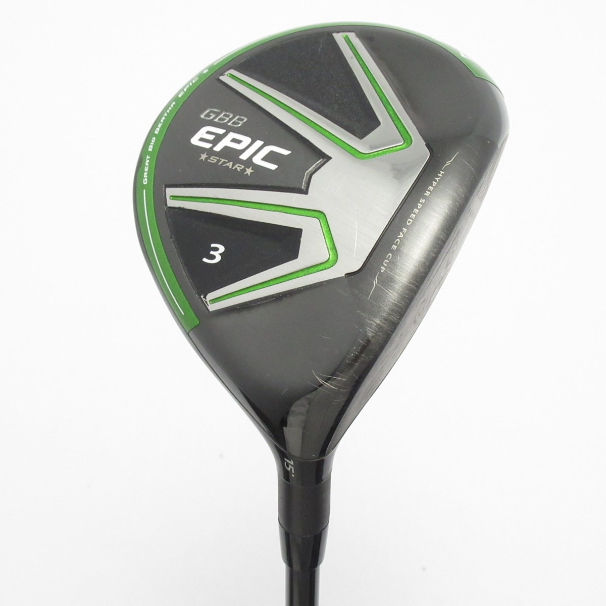 【中古ゴルフクラブ】キャロウェイゴルフ　BIG BERTHA　GBB エピック STAR フェアウェイウッド Speeder EVOLUTION for GBB　シャフト：… 中古】GBB エピック STAR フェアウェイウッド Speeder EVOLUTION for