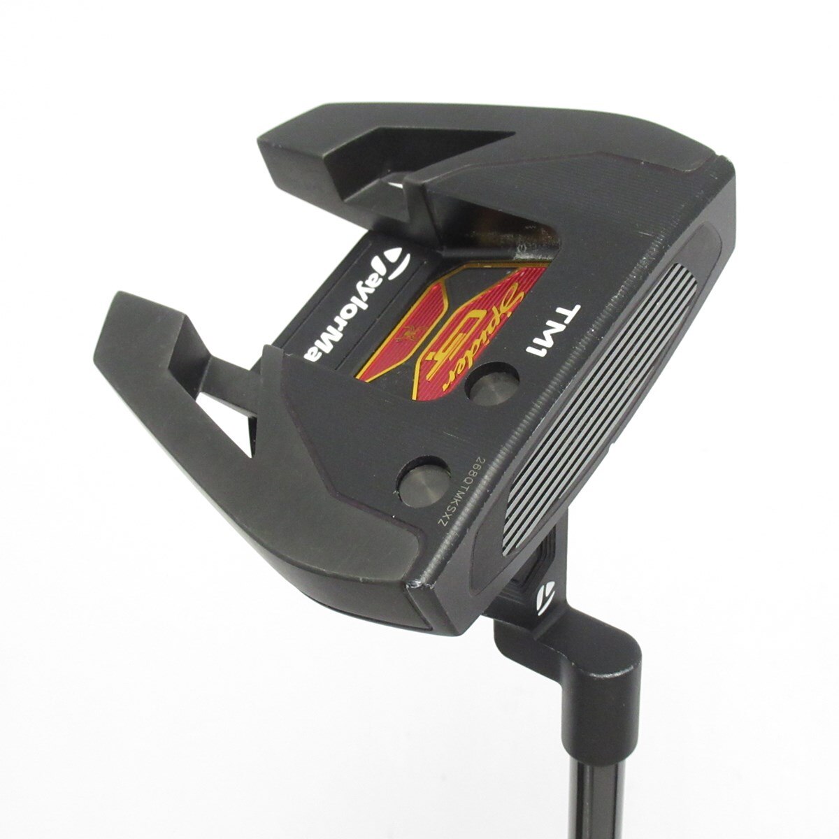 中古】スパイダー GT ブラック TM1 パター スチールシャフト 計測項目