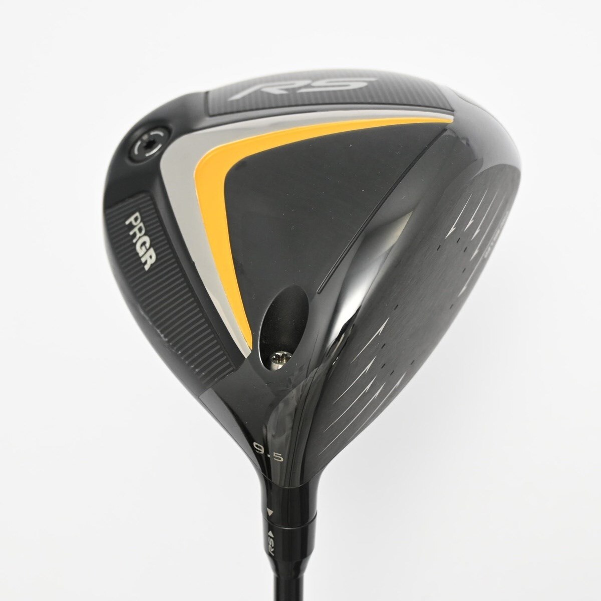 中古】RS JUST ドライバー Diamana FOR PRGR BLACK 9.5 S CD