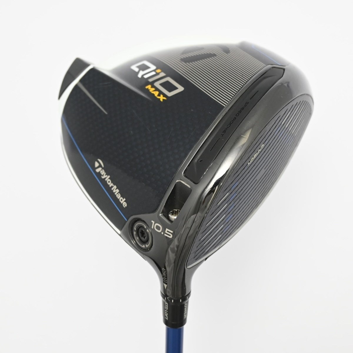 中古】Qi10 MAX LITE ドライバー SPEEDER NX BLUE for TM 10.5 S CD