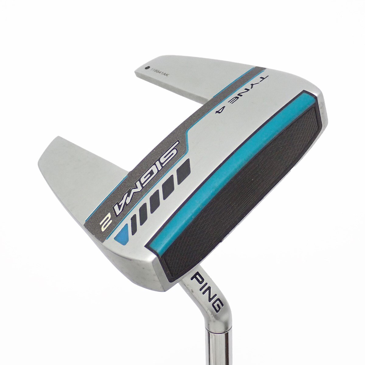 中古】SIGMA2 TYNE 4 プラチナム仕上げ パター スチールシャフト 計測