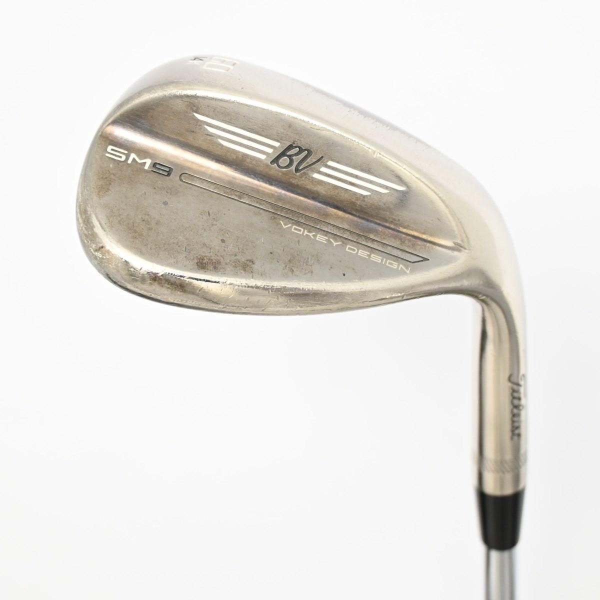 中古】ボーケイ SM9 BRASHED STEEL ウェッジ Dynamic Gold 115 60-14