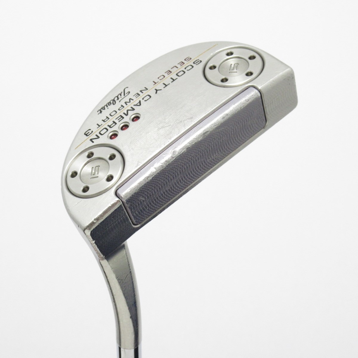 中古】セレクト ニューポート 3 2018 パター スチールシャフト 計測