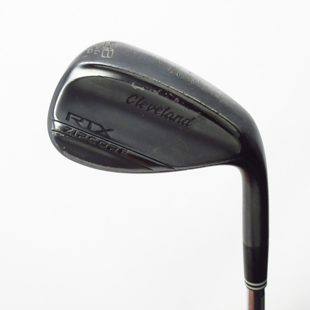 中古】RTX ジップコア ブラックサテン ウェッジ スチールシャフト 58