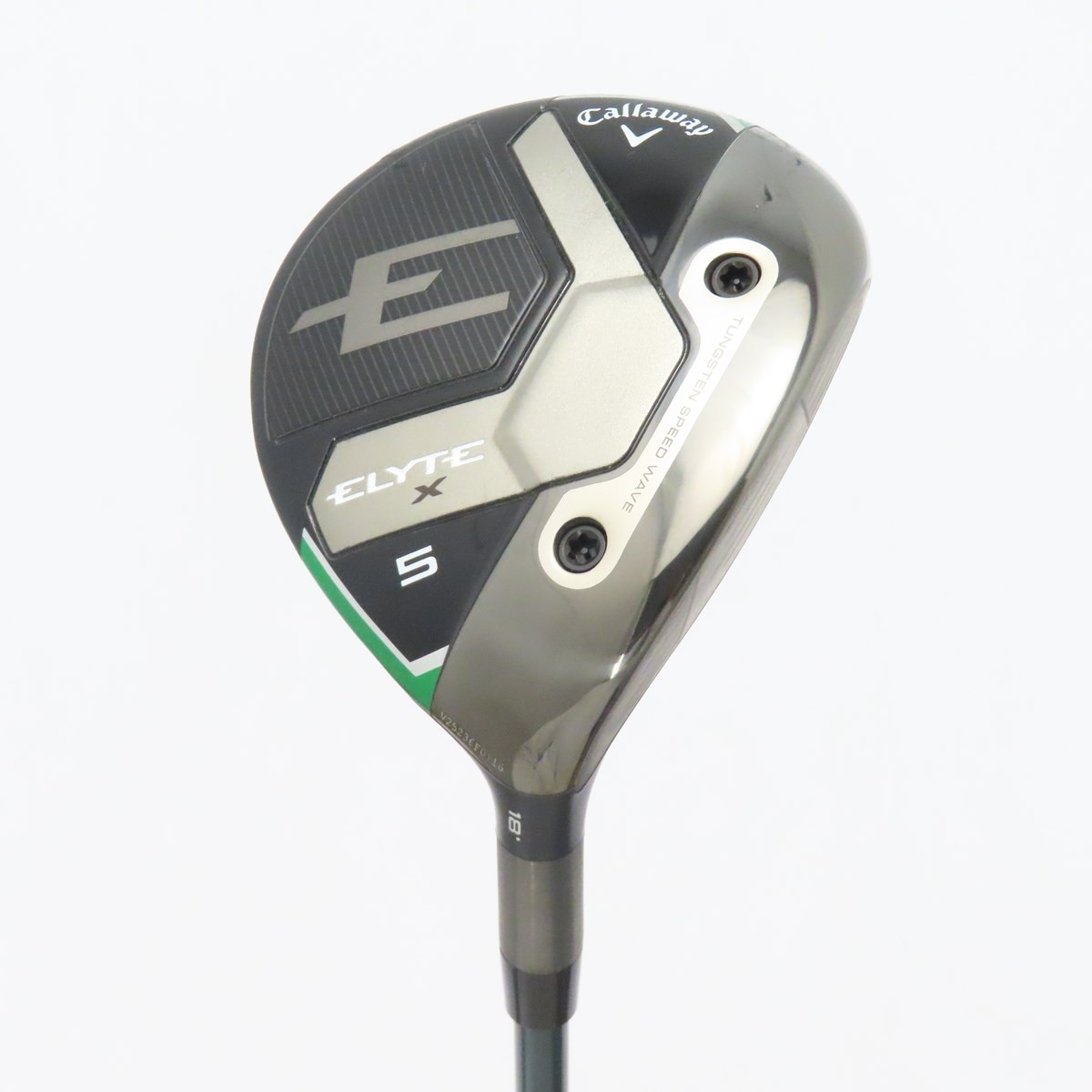 【新古品】キャロウェイ　エリートXフェアウェイウッド 5W 18度　ヘッドのみ 中古】エリート X フェアウェイウッド VENTUS GREEN 5 for Callaway 18