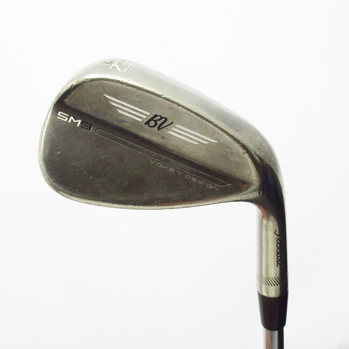 中古】ボーケイ SM9 BRASHED STEEL ウェッジ BV105 52-12 設定無 D