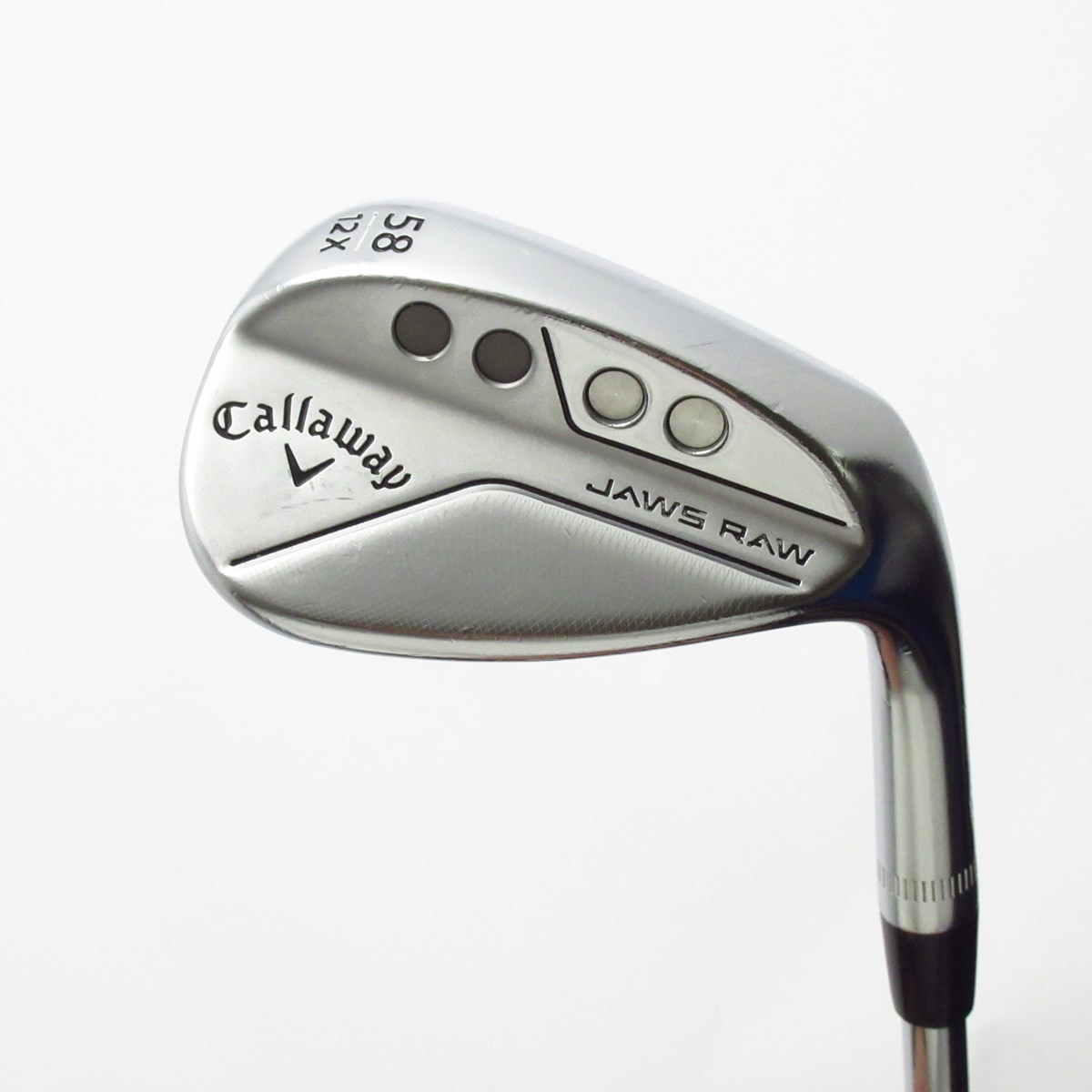 中古】JAWS RAW Xグラインド クロムメッキ仕上げ ウェッジ N.S.PRO