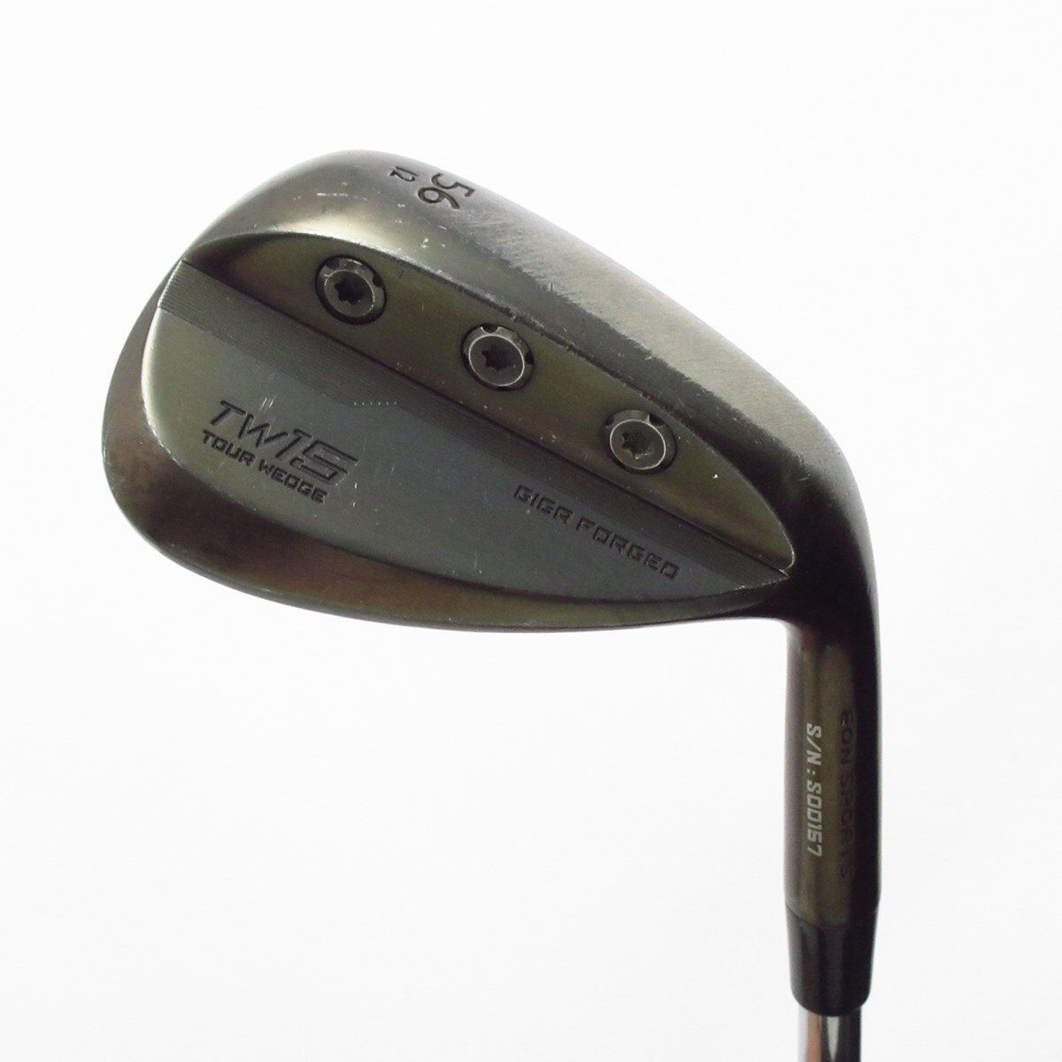 中古】TW-15 GIGA FORGED BLACK ウェッジ Dynamic Gold 56-12 S200 D