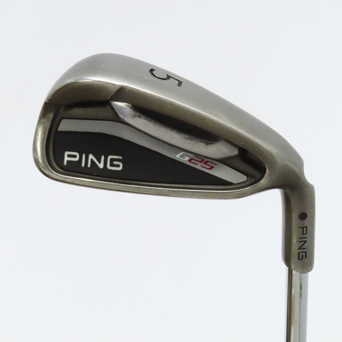 中古】G25 アイアン スチールシャフト 26 判別不能 D(アイアン（セット