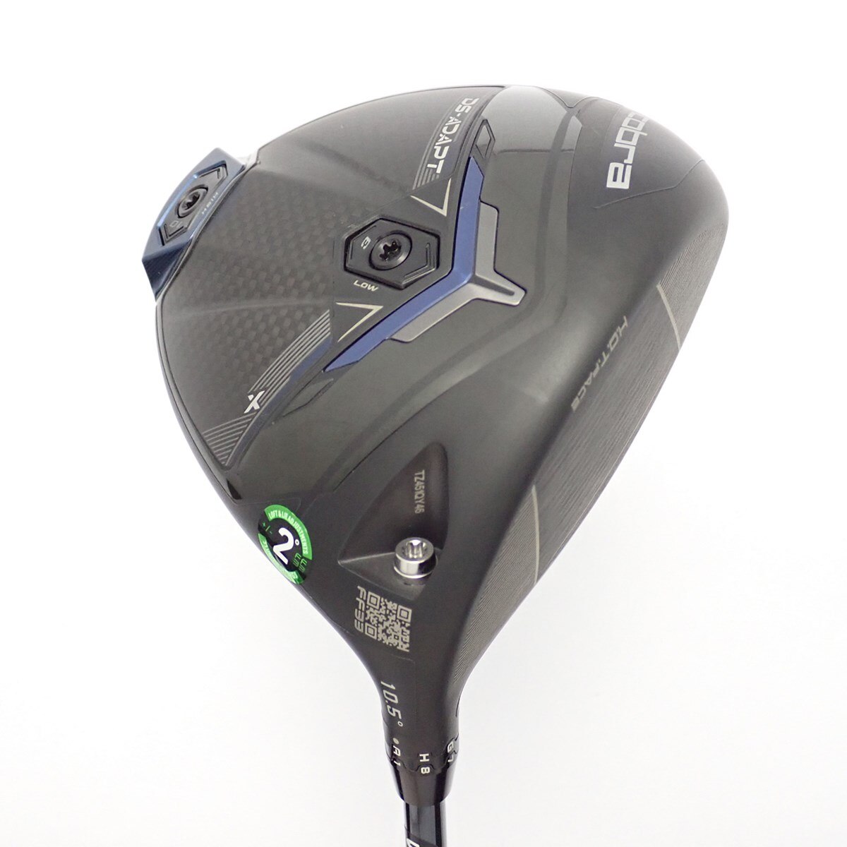 コブラDS-ADAPT X 10.5° LINQ forコブラS 中古】DS-ADAPT X ドライバー LIN-Q for Cobra 10.5 S C(ドライバー