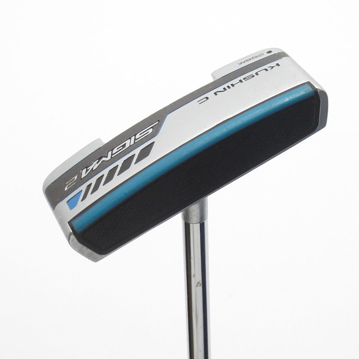 中古】SIGMA2 KUSHIN C プラチナム仕上げ パター スチールシャフト