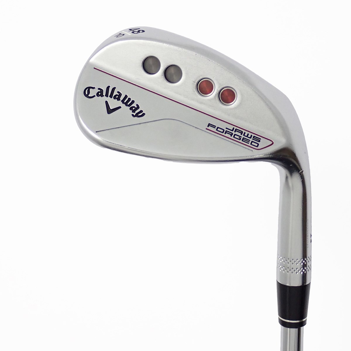 中古】JAWS FORGED クロムメッキ仕上げ ウェッジ N.S.PRO MODUS3 TOUR