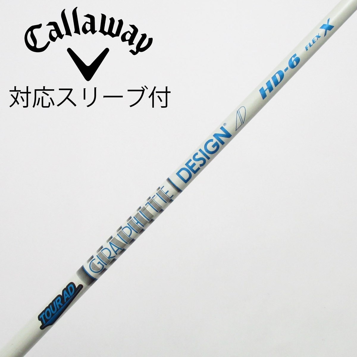 中古】Tour AD HD ドライバー用_スリーブ付 Tour AD HD-6 X C(シャフト
