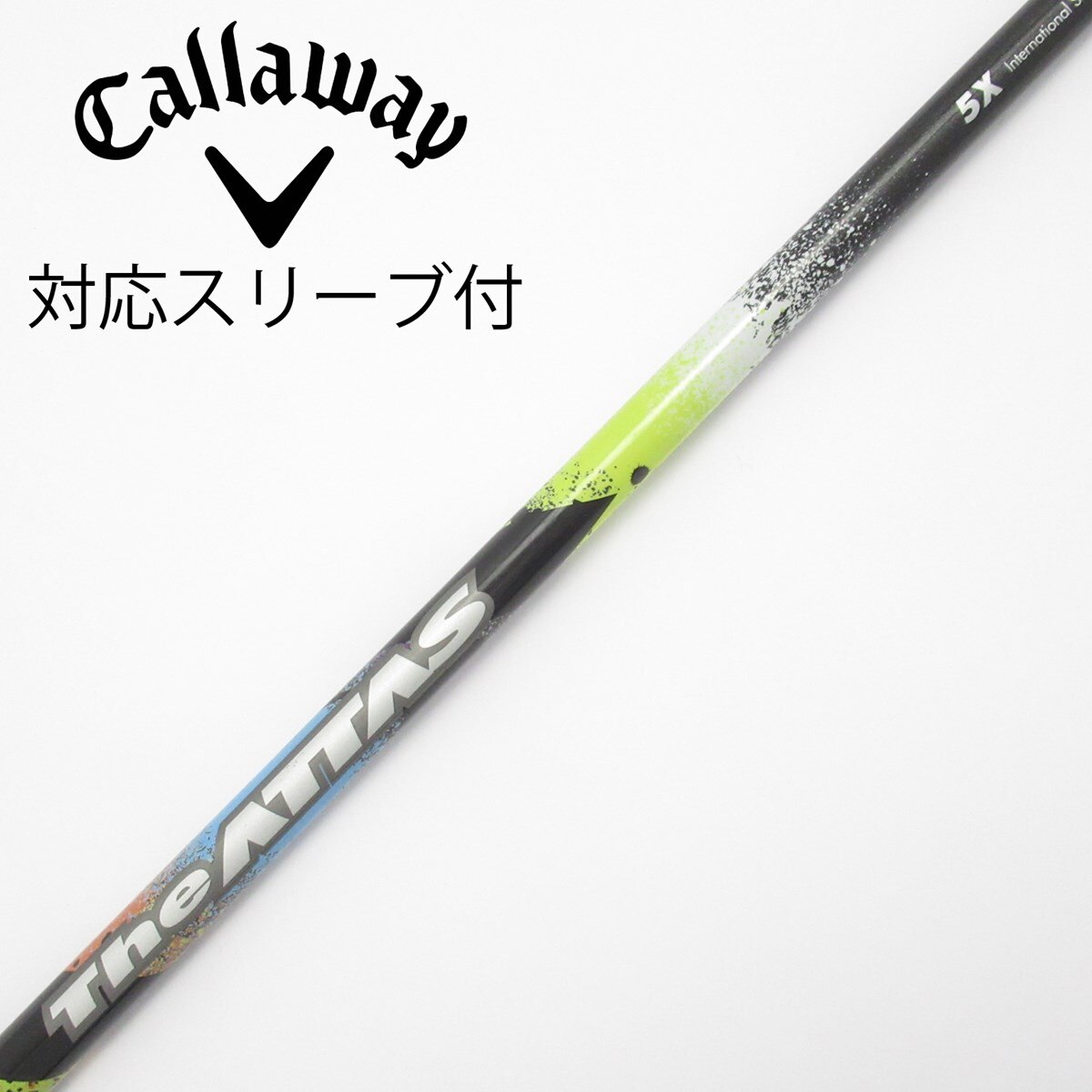 キャロウェイスリーブ付The ATTAS 6X PALMAX ドライバー用 中古】THE ATTAS ドライバー用_スリーブ付 THE ATTAS 5 X D(シャフト