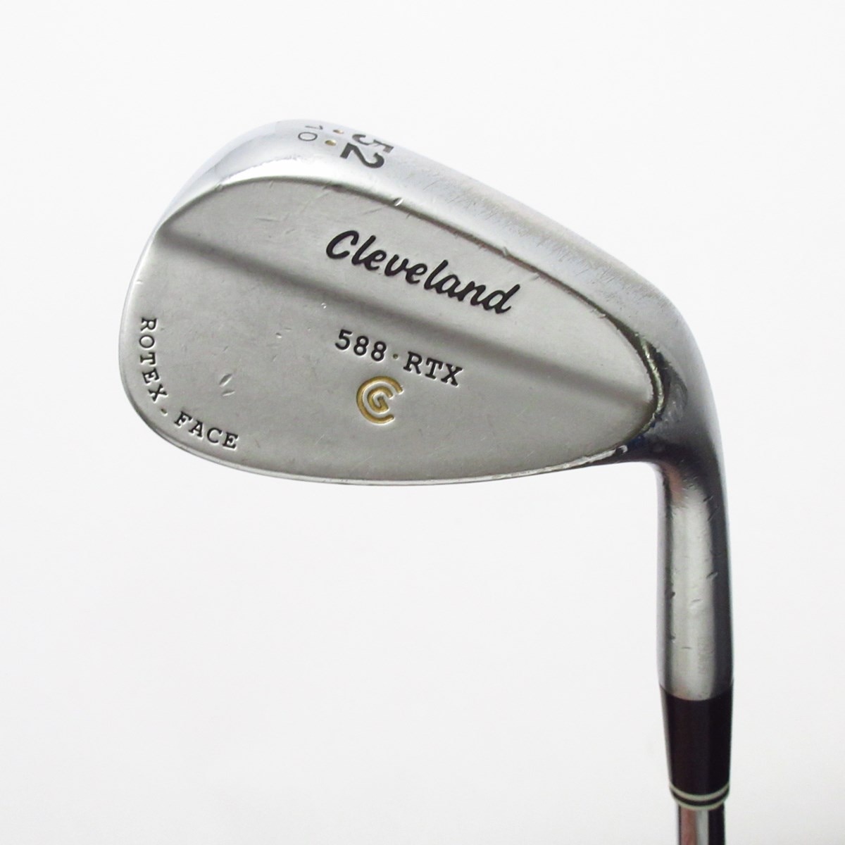 中古】588 RTX CHROME ウェッジ スチールシャフト 52-10 判別不能 D