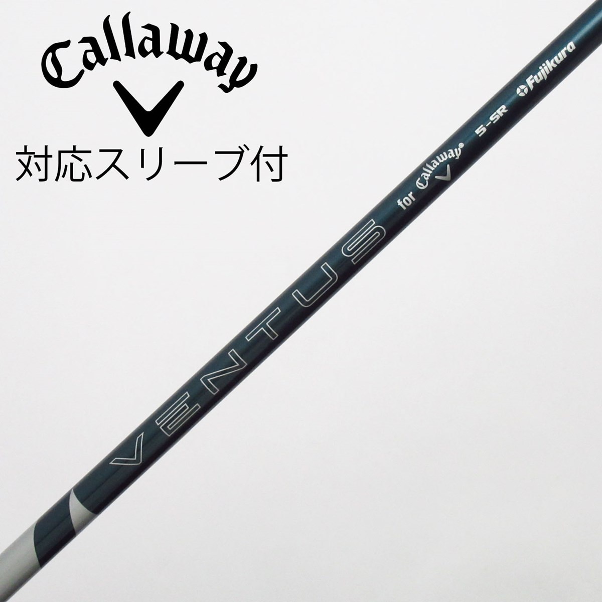 中古】純正シャフト ドライバー用_スリーブ付 VENTUS GREEN 5 for