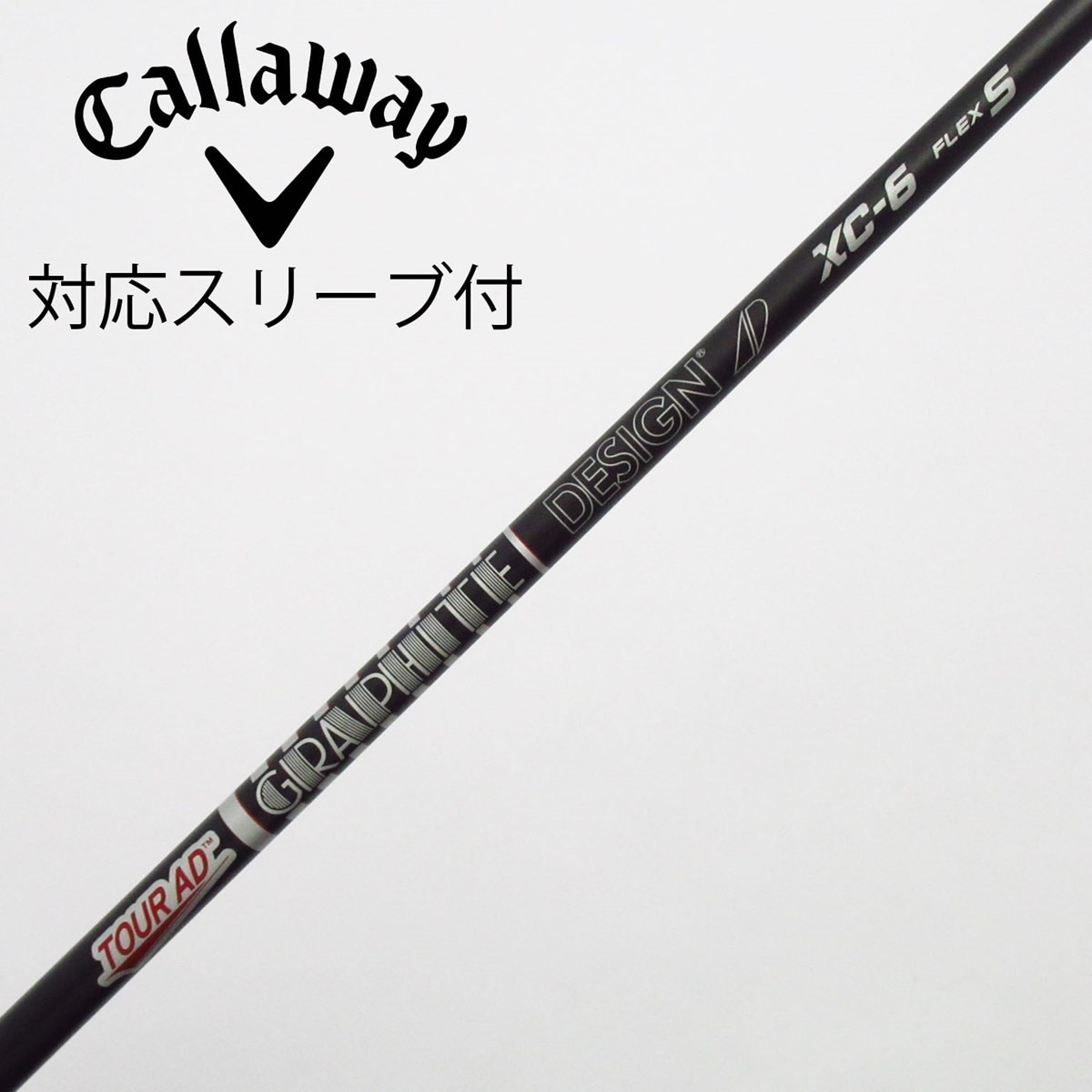 中古】Tour AD XC ドライバー用_スリーブ付 Tour AD XC-6 S B(シャフト