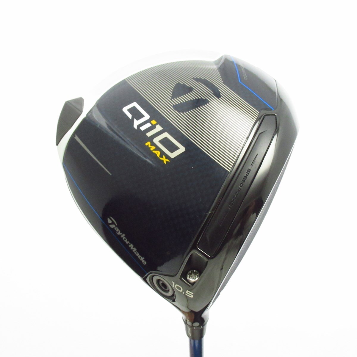 中古】Qi10 MAX LITE ドライバー SPEEDER NX BLUE for TM 10.5 S CD
