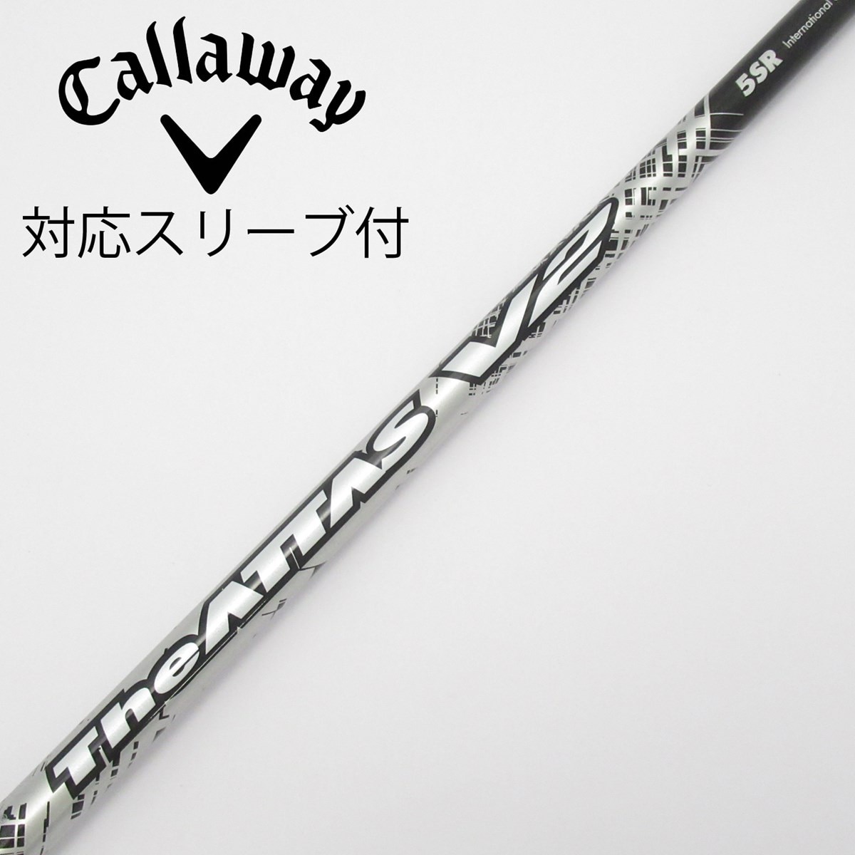 中古】THE ATTAS V2 ドライバー用_スリーブ付 THE ATTAS V2 5 SR C