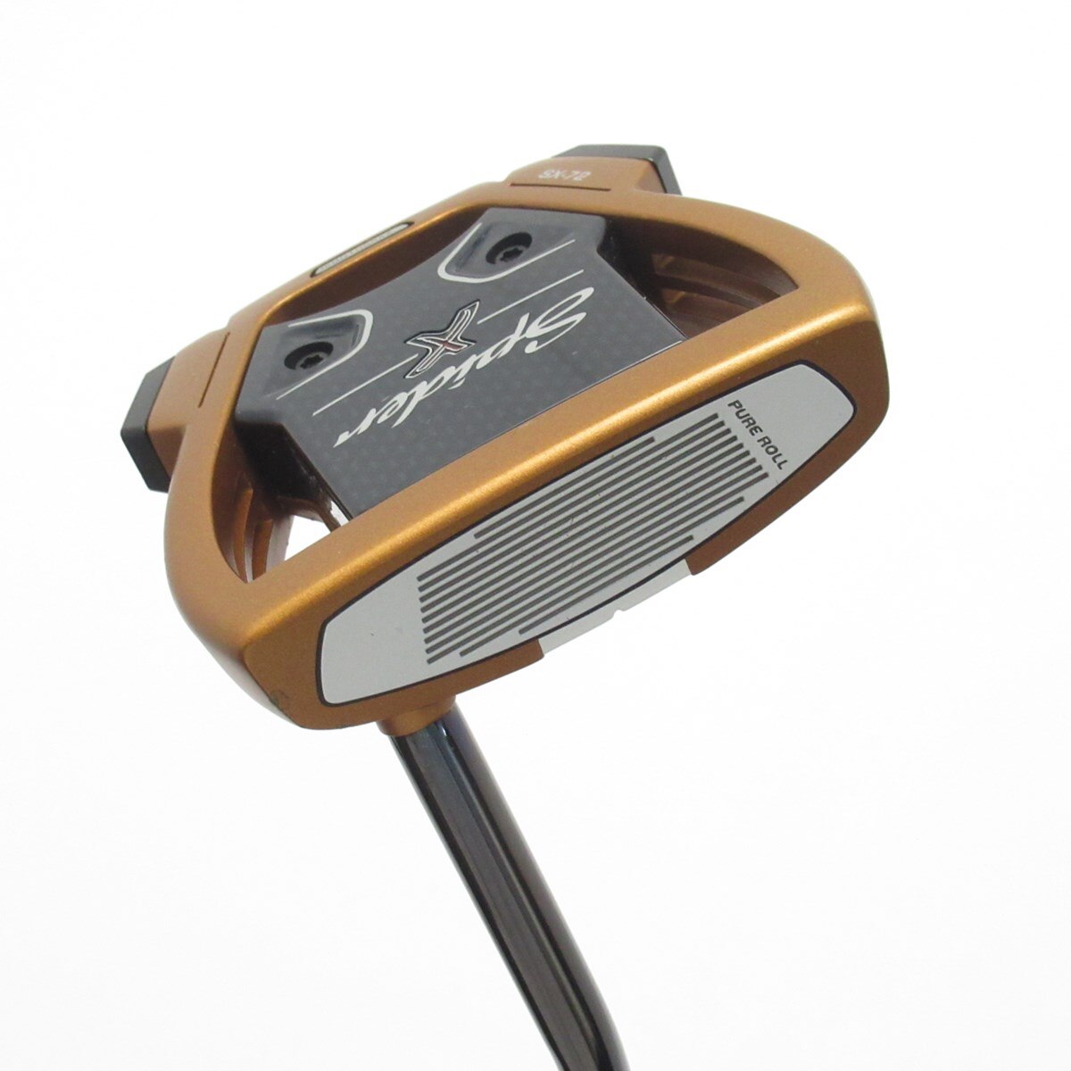 中古】スパイダー X カッパーホワｲト シングルベンド パター スチール