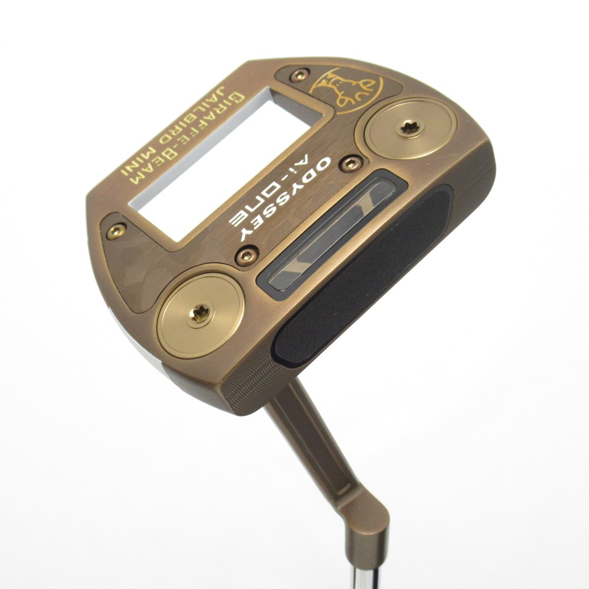 中古】Ai-ONE GIRAFFE-BEAM JAILBIRD MINI パター スチールシャフト