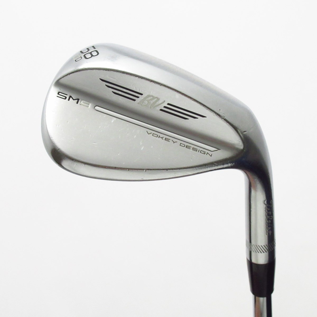 中古】ボーケイ SM9 TOUR CHROME ウェッジ スチールシャフト 58-12