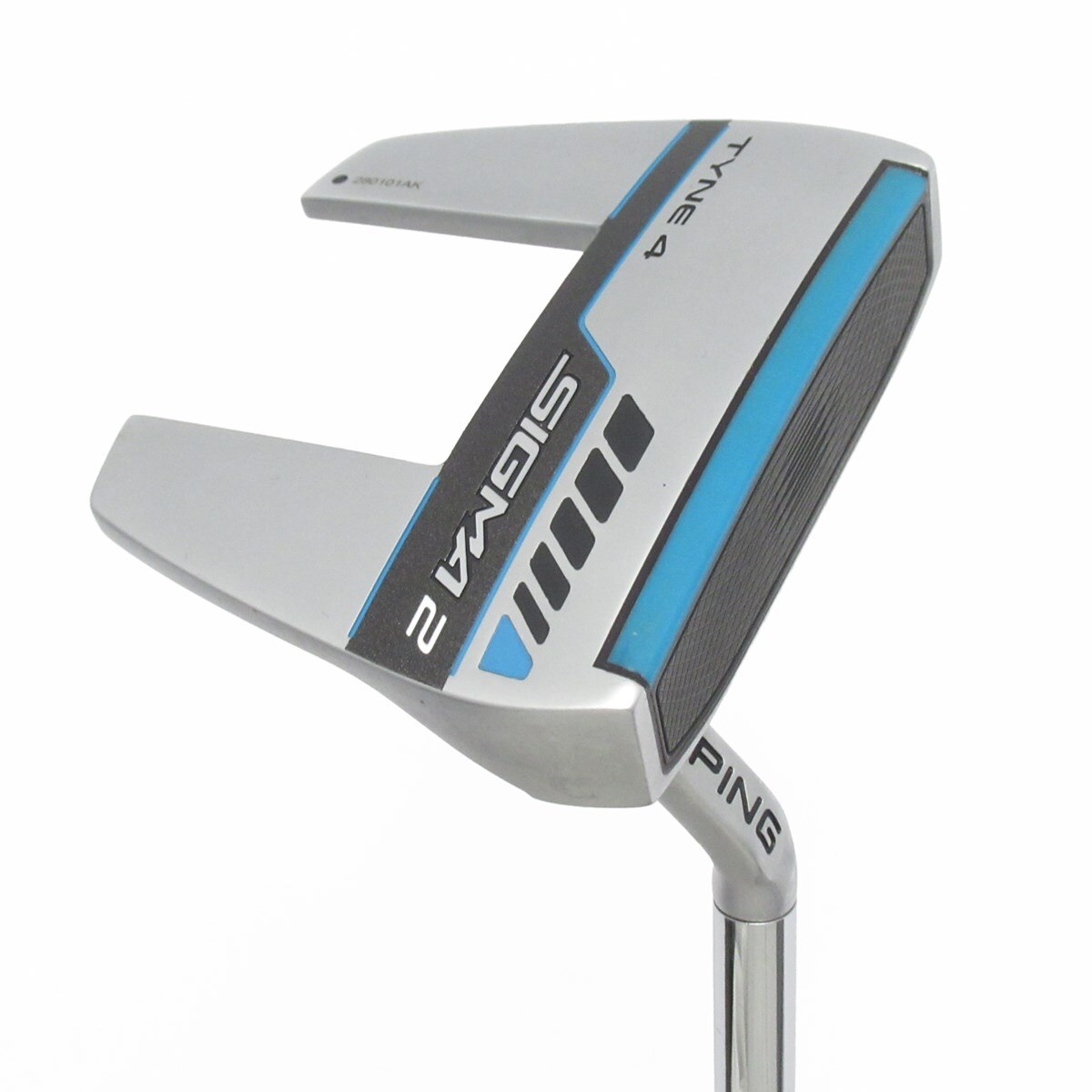 中古】SIGMA2 TYNE 4 プラチナム仕上げ パター スチールシャフト 計測