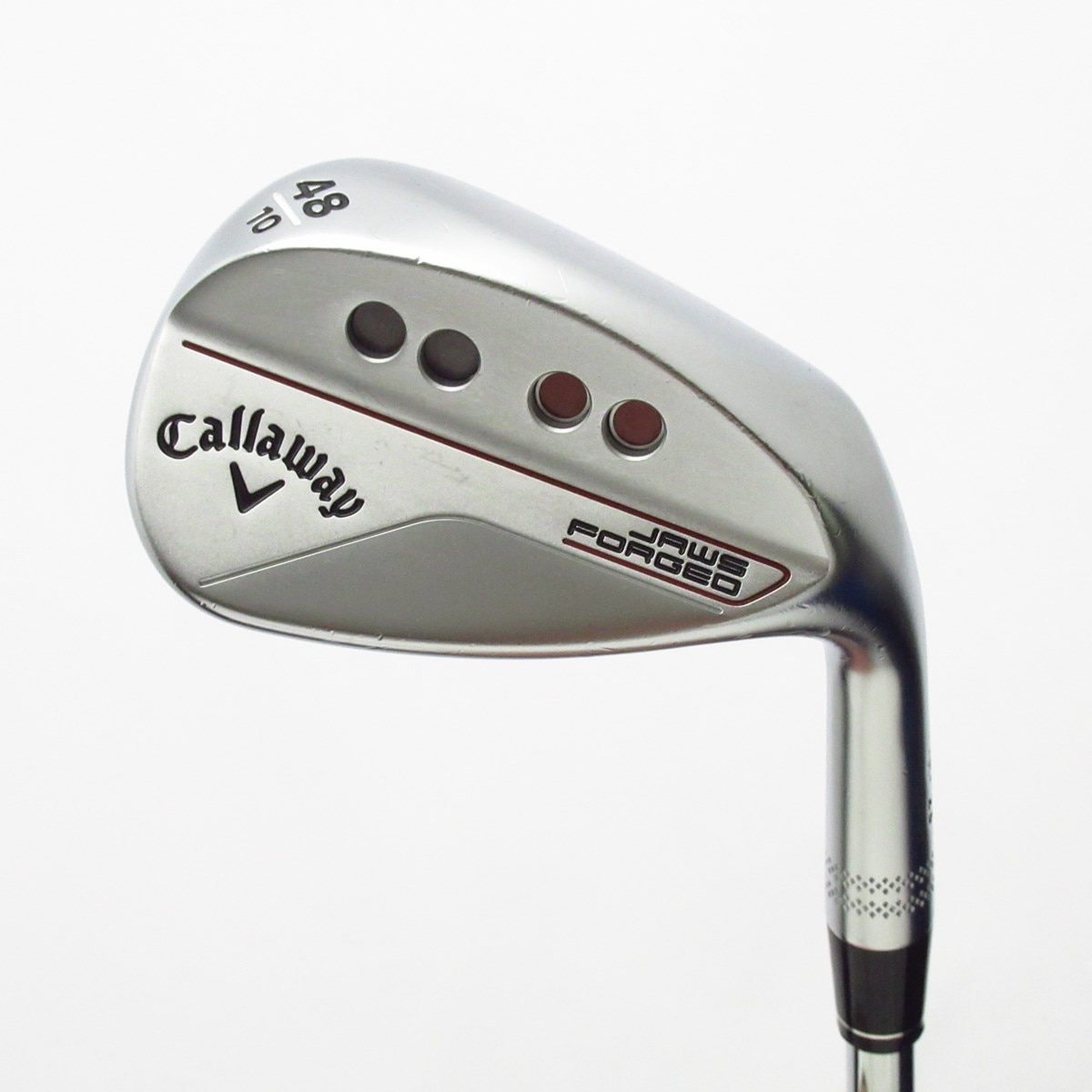 中古】JAWS FORGED クロムメッキ仕上げ ウェッジ N.S.PRO MODUS3 TOUR