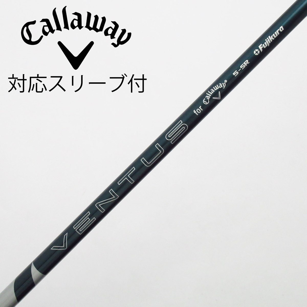 中古】純正シャフト ドライバー用_スリーブ付 VENTUS GREEN 5 for