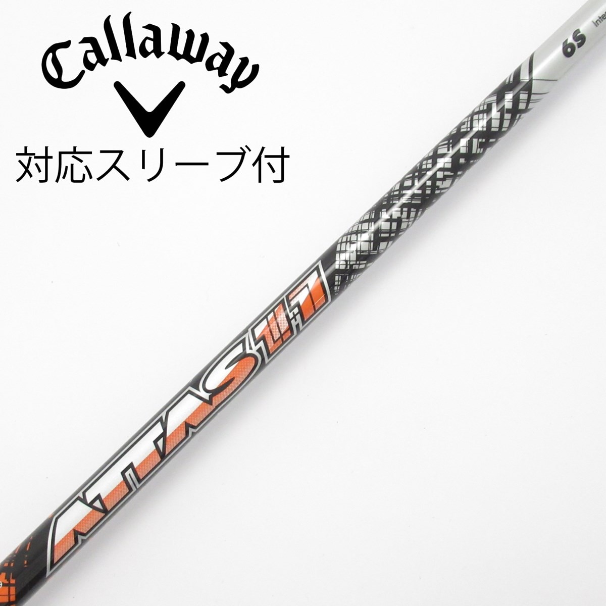中古】ATTAS 11 ドライバー用_スリーブ付 ATTAS 11 6 S C(シャフト
