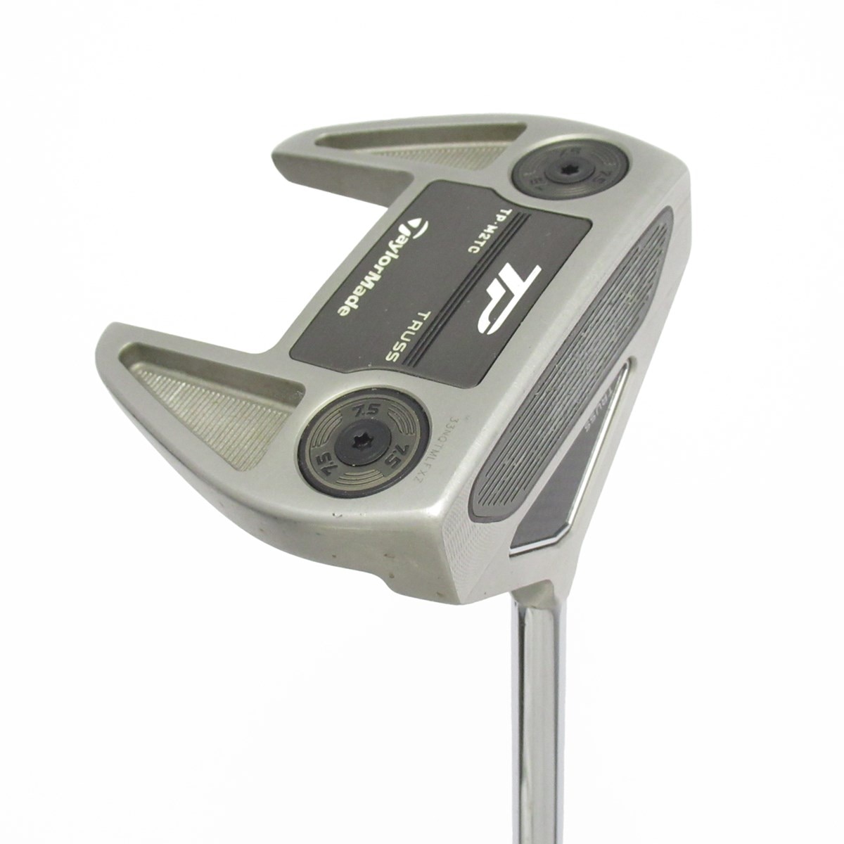 中古】TP トラス M2TC トラスセンター パター スチールシャフト 計測