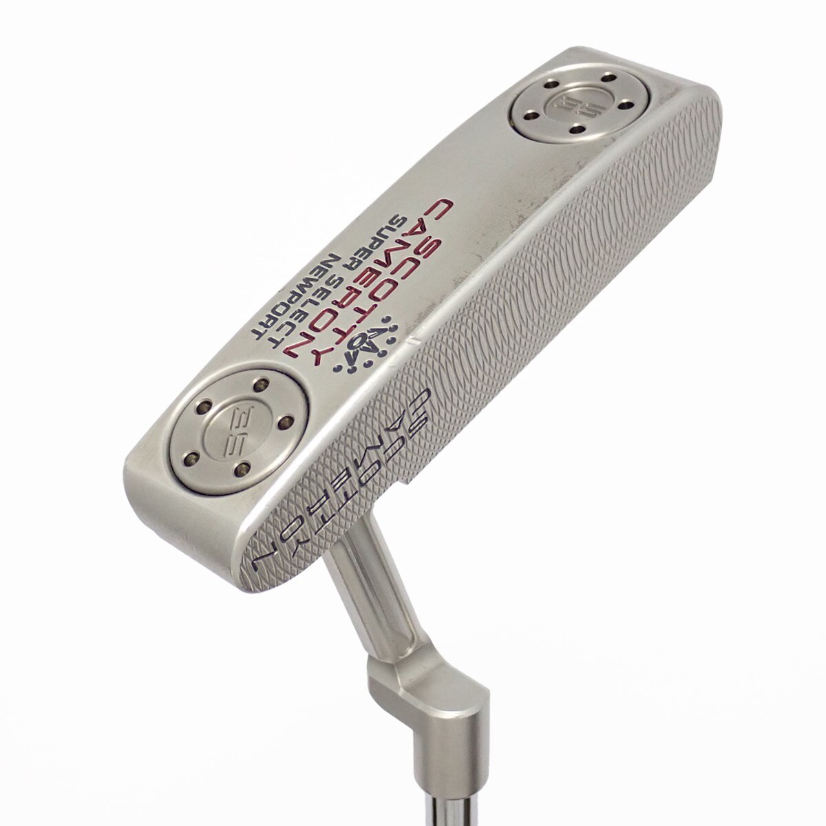 中古】スーパー セレクト ニューポート パター スチールシャフト 計測