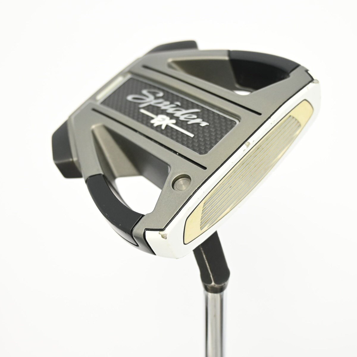 中古】スパイダー EX プラチナム／ホワイト スモールスラント パター