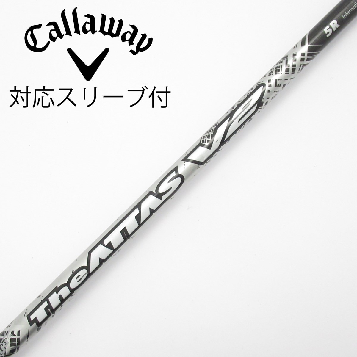 中古】THE ATTAS V2 ドライバー用_スリーブ付 THE ATTAS V2 5 R C