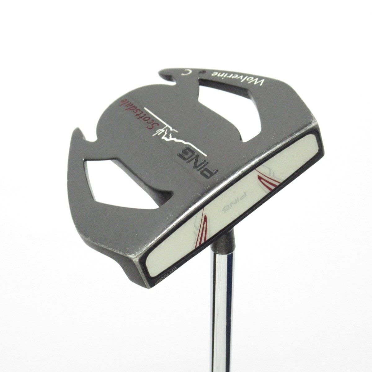 中古】SCOTTSDALE Series Wolverine C パター スチールシャフト 計測