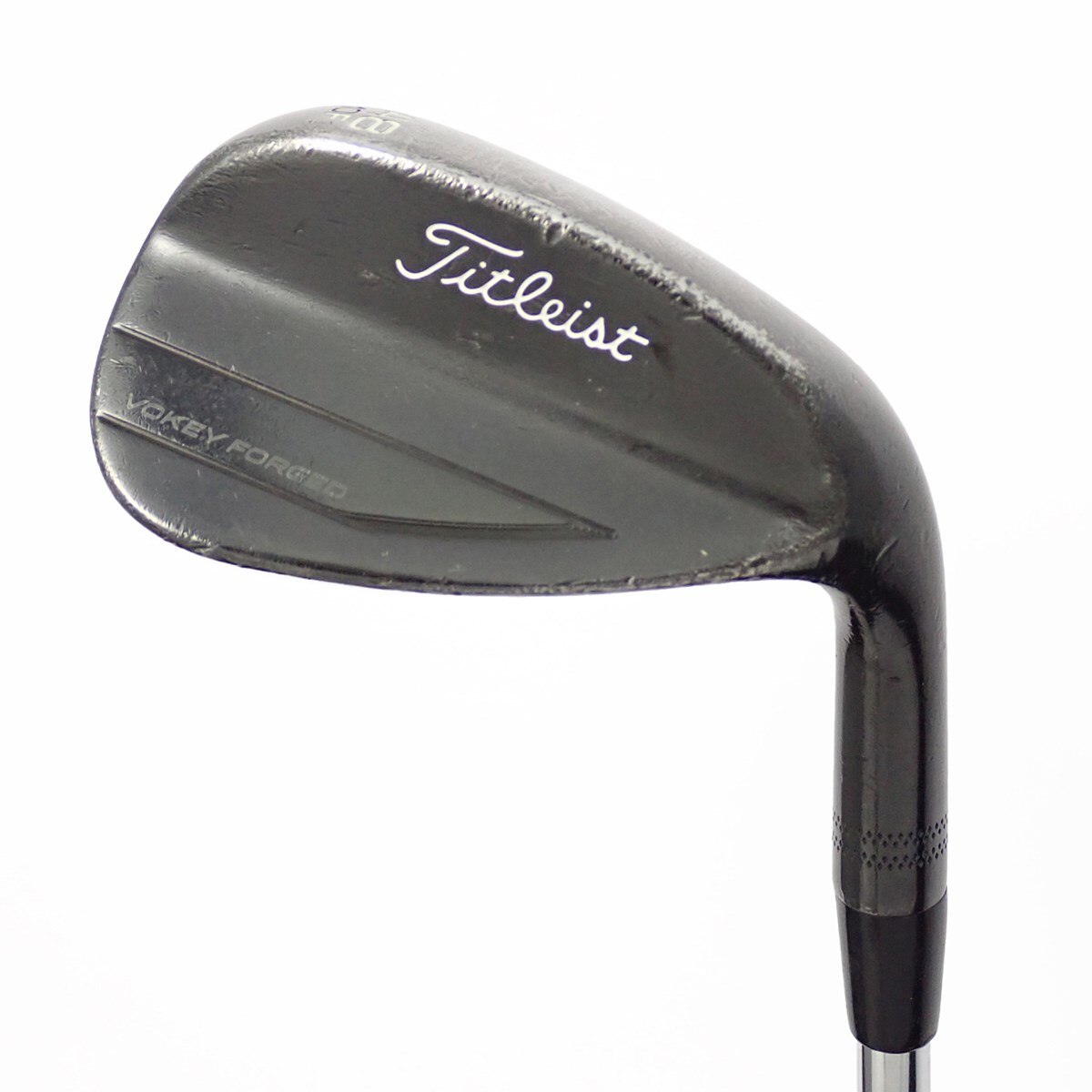 中古】ボーケイ フォージド ブラックPVD ウェッジ スチールシャフト 48