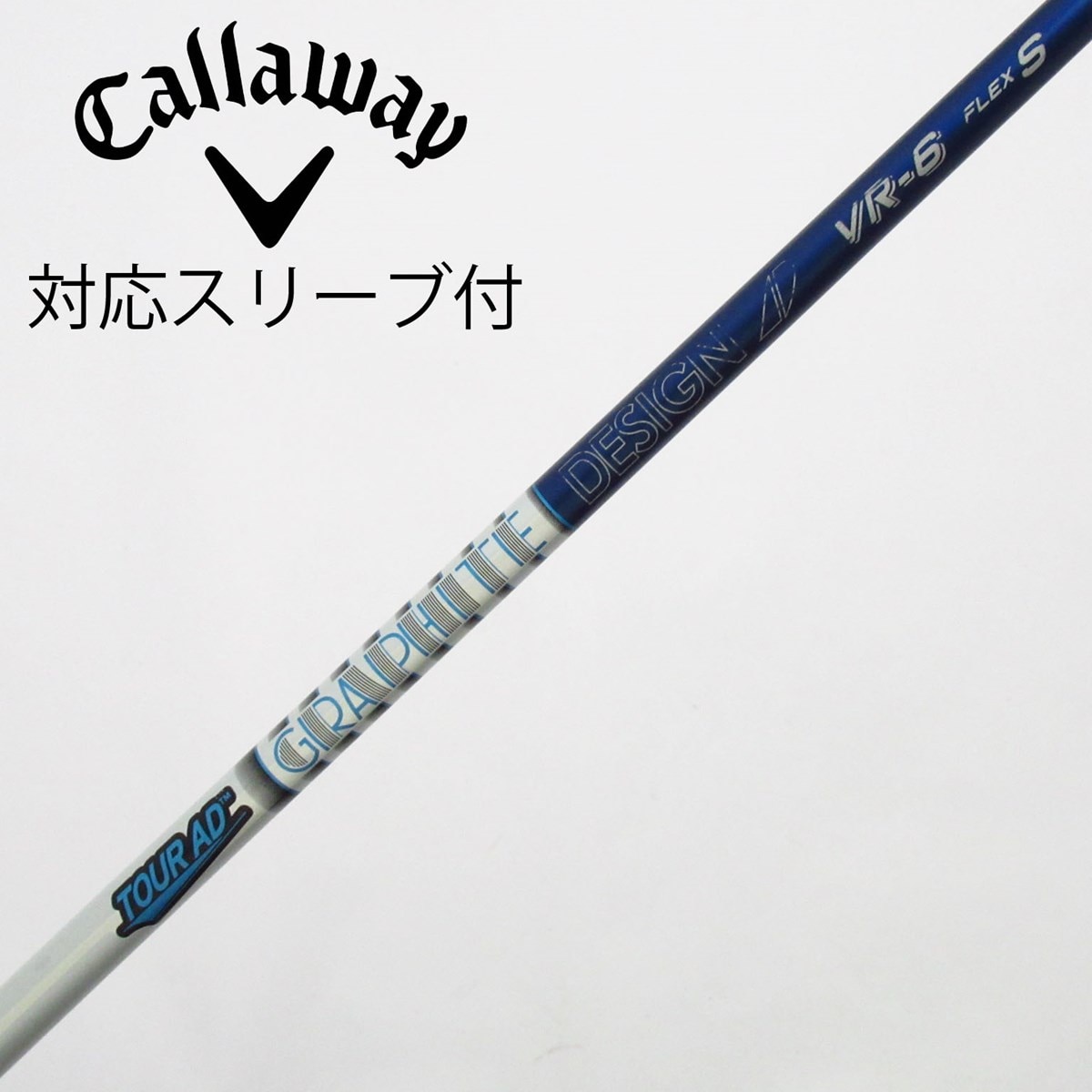 中古】Tour AD VR ドライバー用_スリーブ付 Tour AD VR-6 S C(シャフト